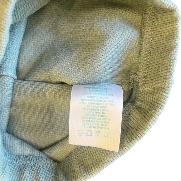 Garanimals green light olive lettuce trim tight knit ribbed leggings Girl3T - Picture 6 of 7